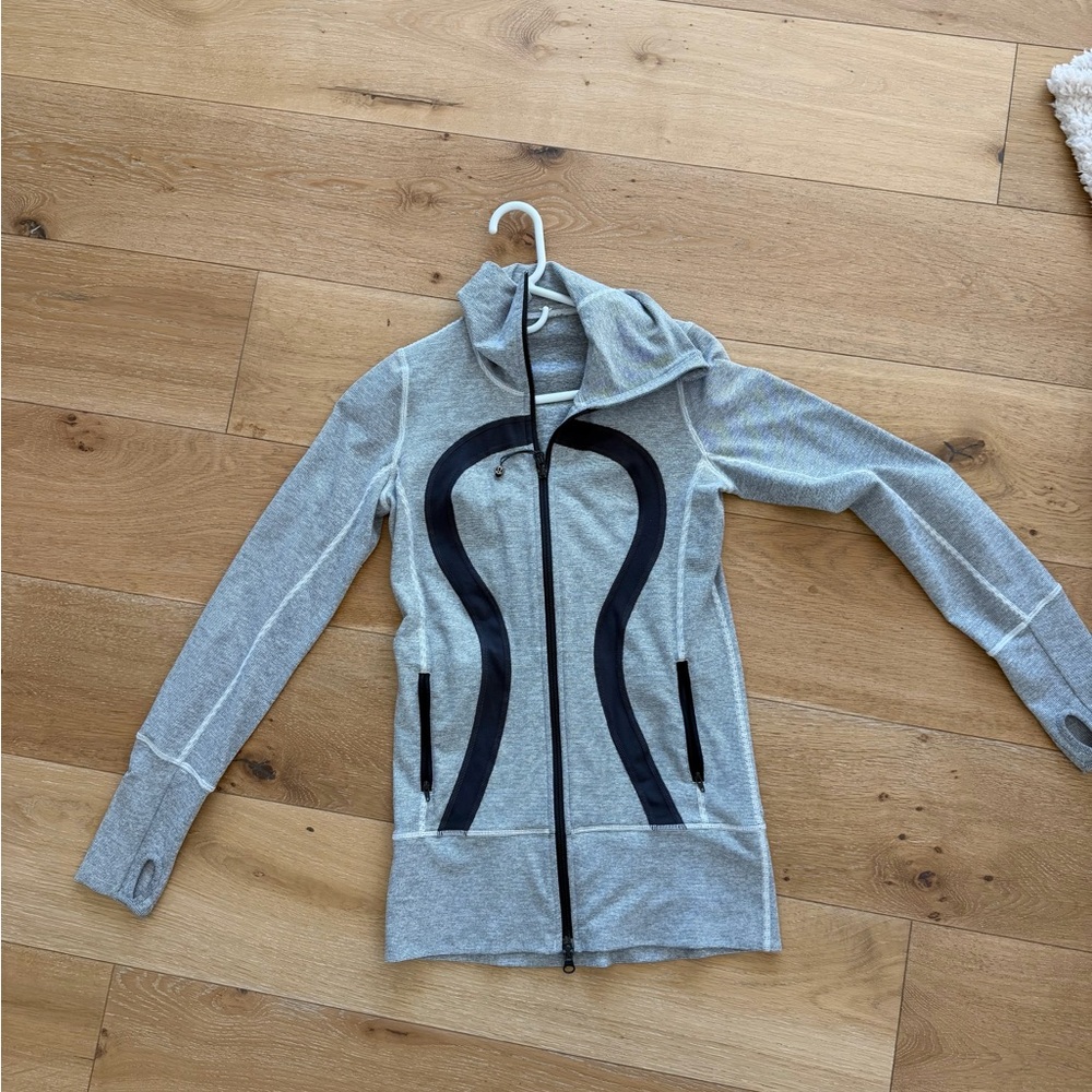 lululemon athletica Gray and Black Jacket